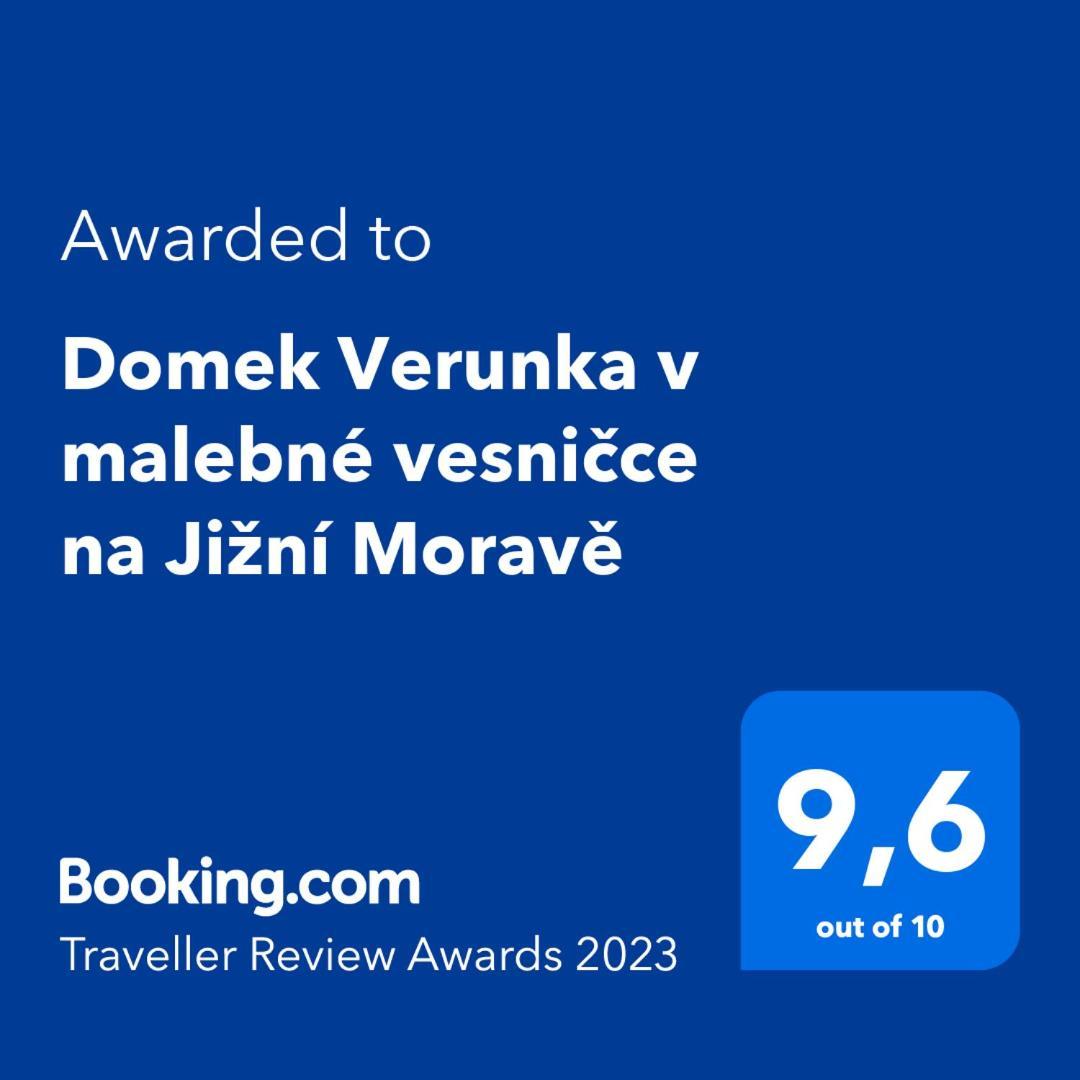 Domek Verunka V Malebne Vesnicce Na Jizni Morave Svatoborice エクステリア 写真