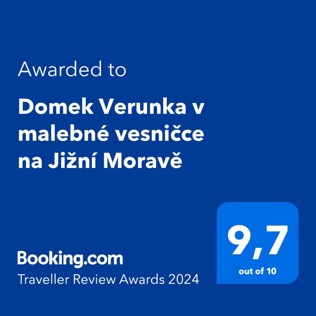 Domek Verunka V Malebne Vesnicce Na Jizni Morave Svatoborice エクステリア 写真